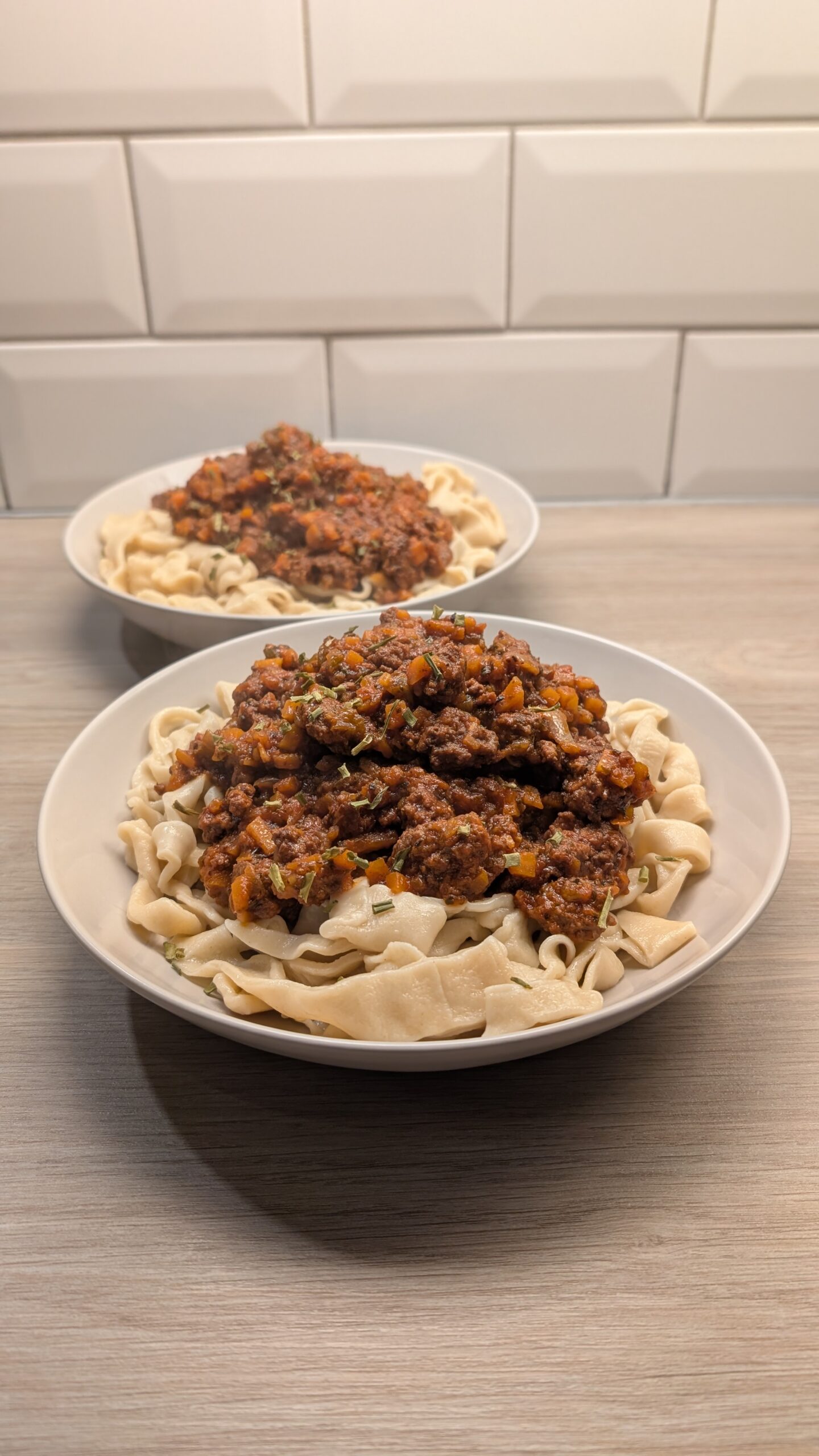 Red Wine Beef Ragu with Handmade Pasta