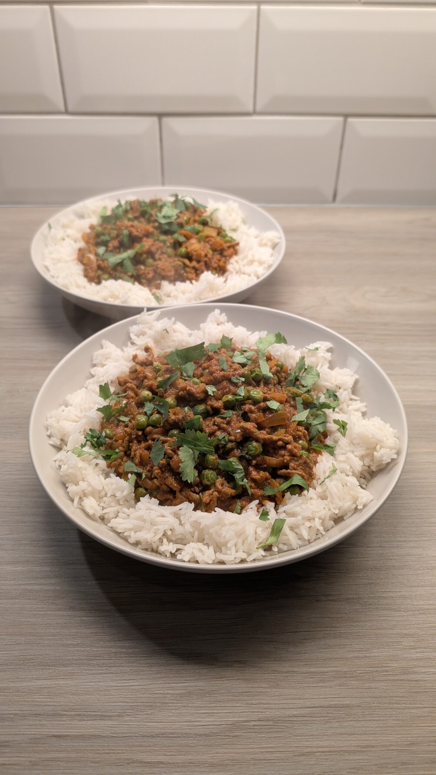 Beef Keema and Fragrant Rice