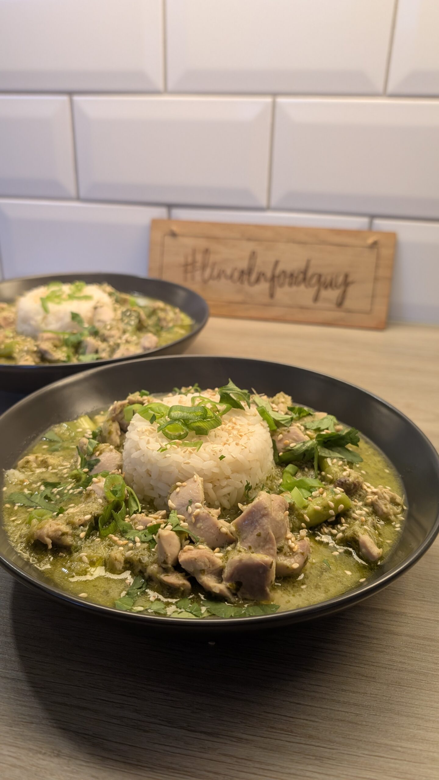 Thai Green Curry with Fragrant Rice